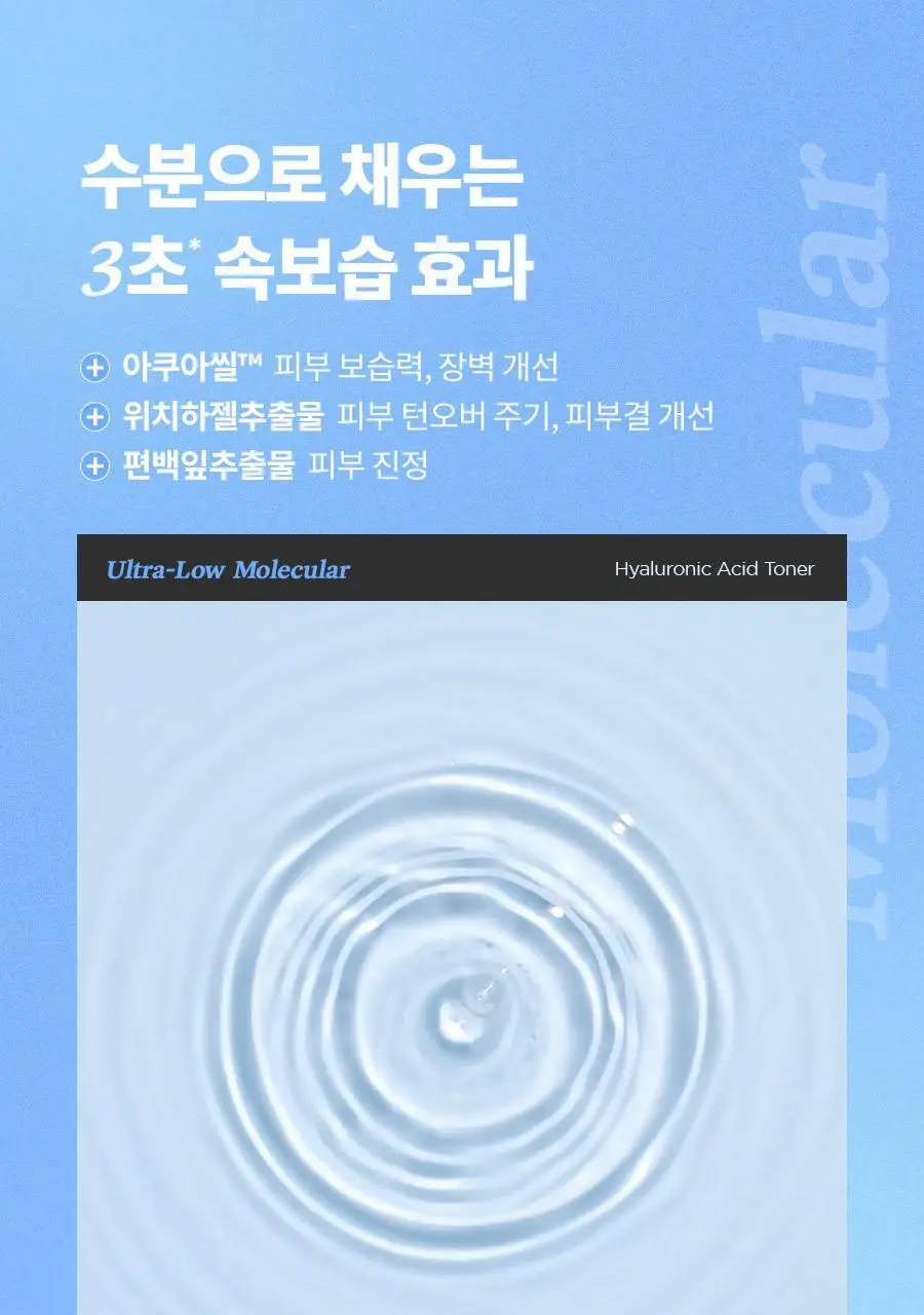 [NCT 재민PICK] 이즈앤트리 초저분자 히아루론산 토너 300ml 상세페이지 19